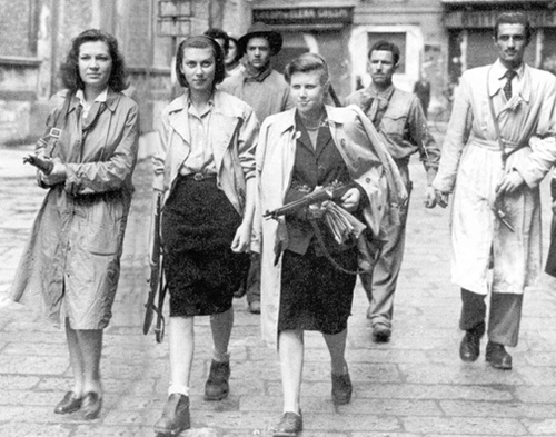 French Resistance fighters
