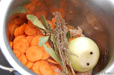 Vegetables blanquette