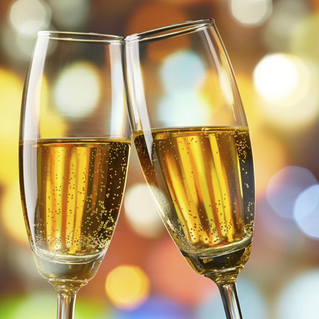 Champagne cheers
