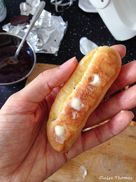 eclair filling