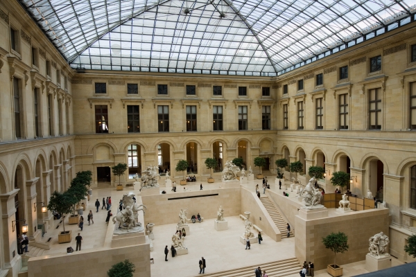 Louvre interior