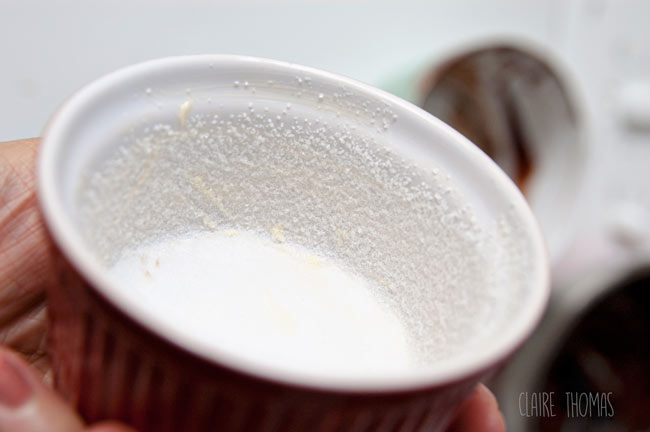 sugared ramekin