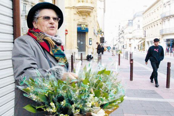 Lily of the valley vendor